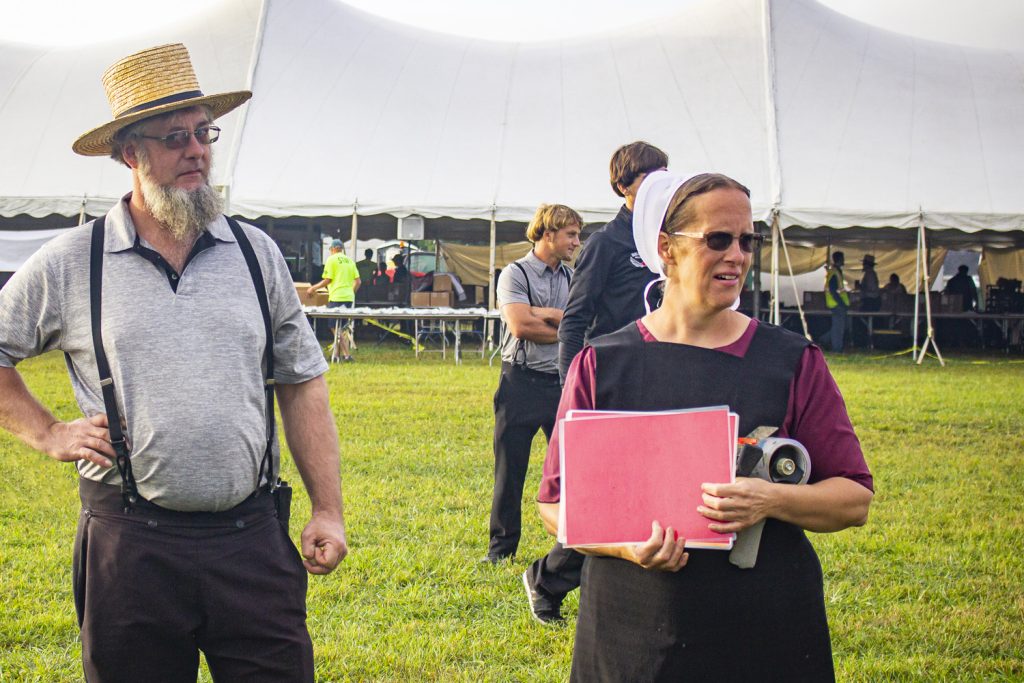 Volunteers prepare grounds for BIH Half Marathon and community events