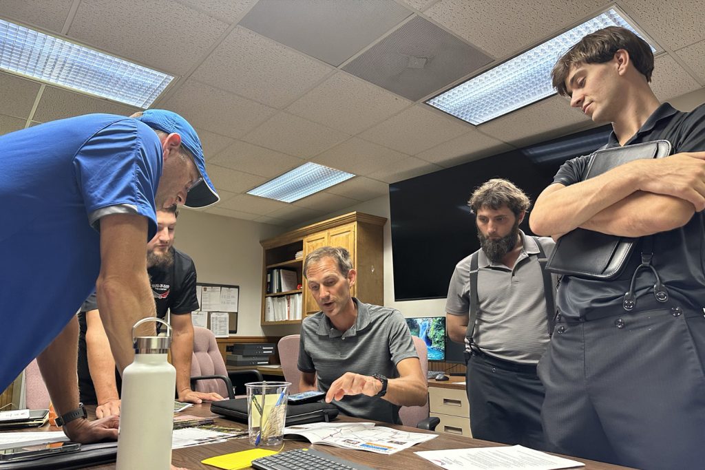 Volunteers meet throughout the year to discuss and prepare for the annual Bird-in-Hand Half Marathon